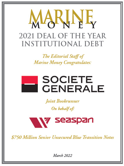 Marine Money Deal of the Year Awards 2021
