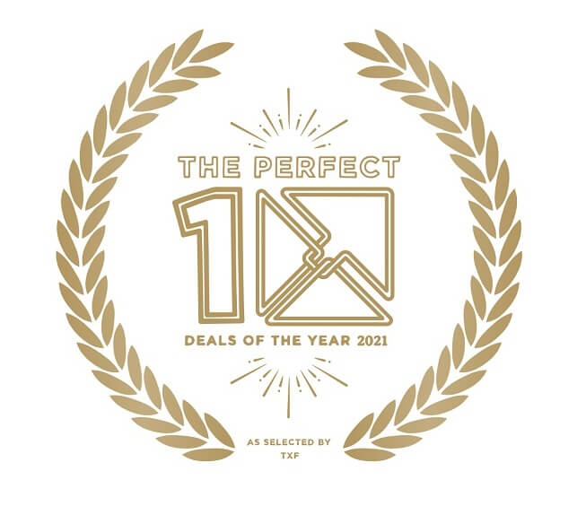 perfect 10 award 2021 Logo